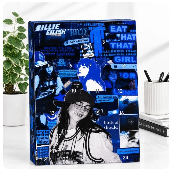 Billie Eilish Advent Calendar - Blue Edition