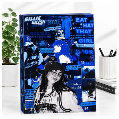 Billie Eilish Advent Calendar - Blue Edition